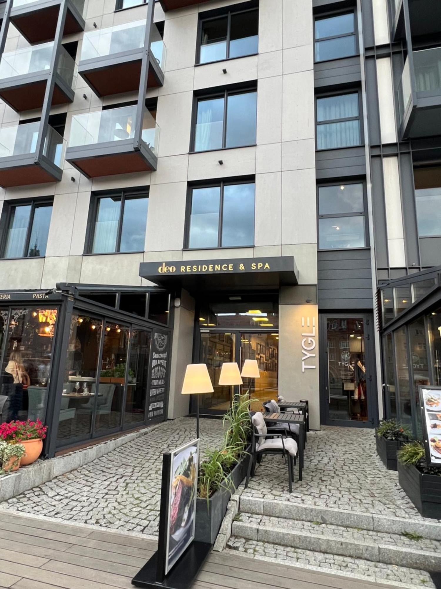 Apartament Chmielna Z Widokiem Na Rzeke Gdaňsk Exteriér fotografie